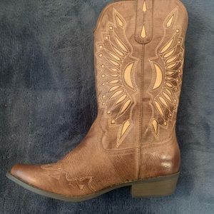 Coconuts Bandera Cowboy Boots for Women Size 9